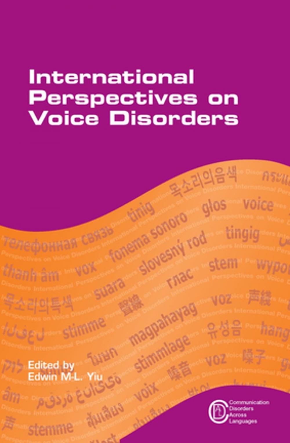 Big bigCover of International Perspectives on Voice Disorders