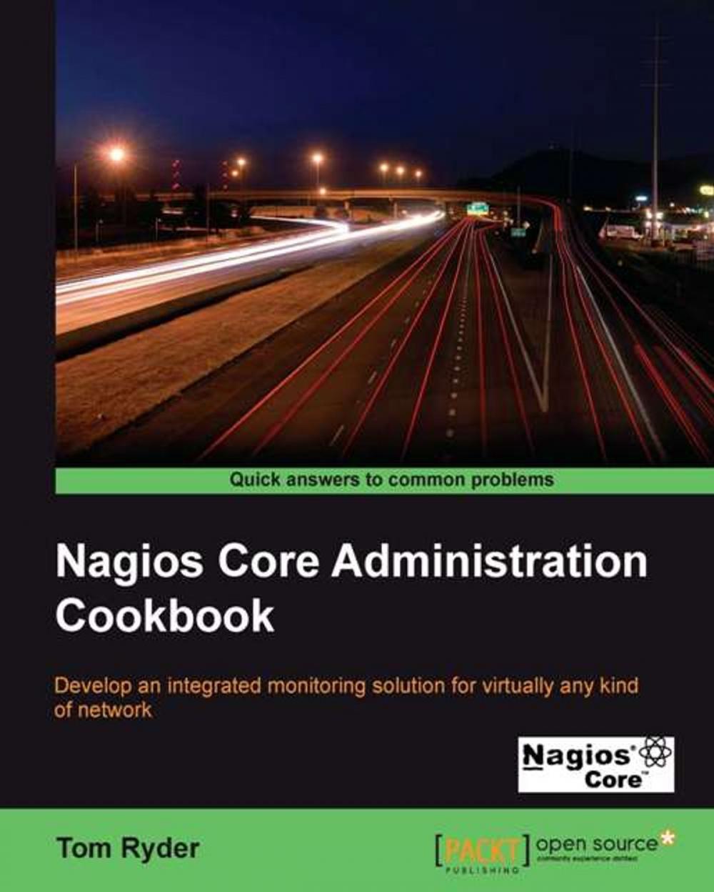 Big bigCover of Nagios Core Administrators Cookbook