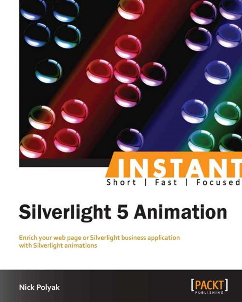 Big bigCover of Instant Silverlight 5 Animation