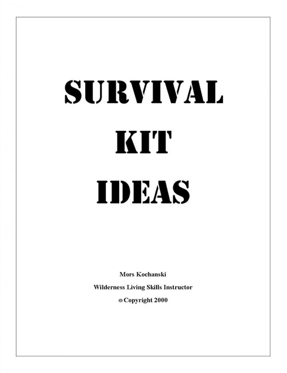 Big bigCover of Survival Kit Ideas