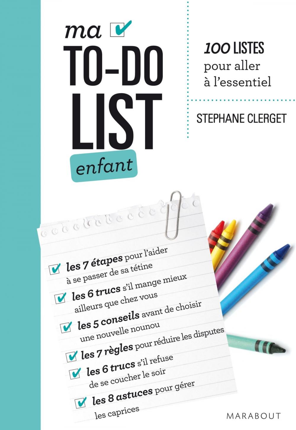 Big bigCover of Ma To-do list enfant, 18 mois à 6 ans