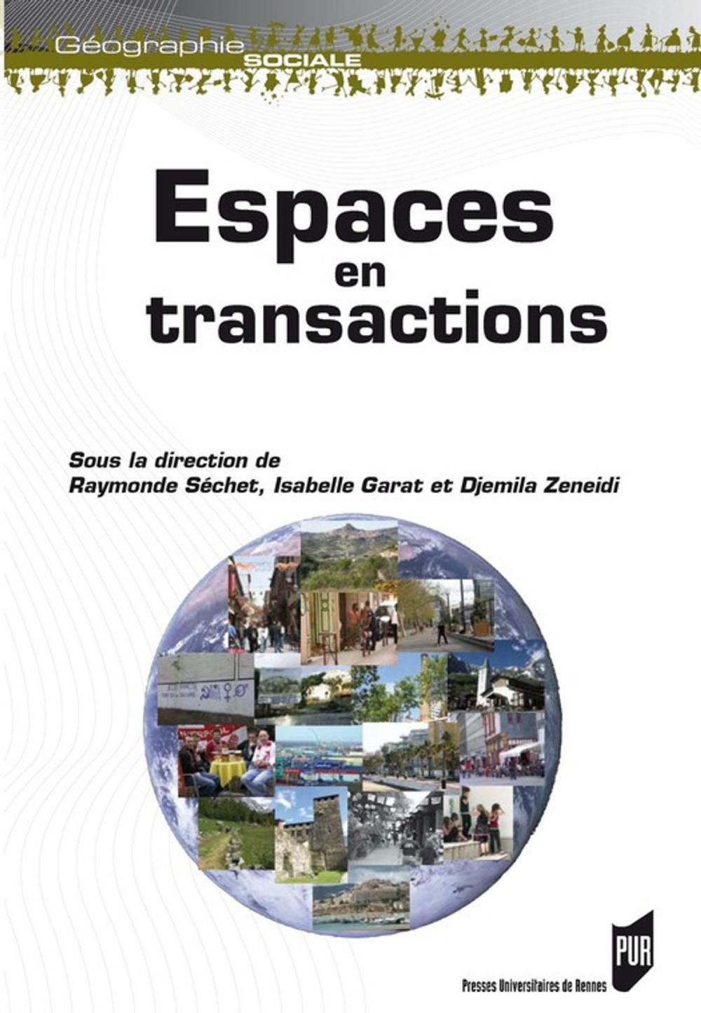 Big bigCover of Espaces en transactions