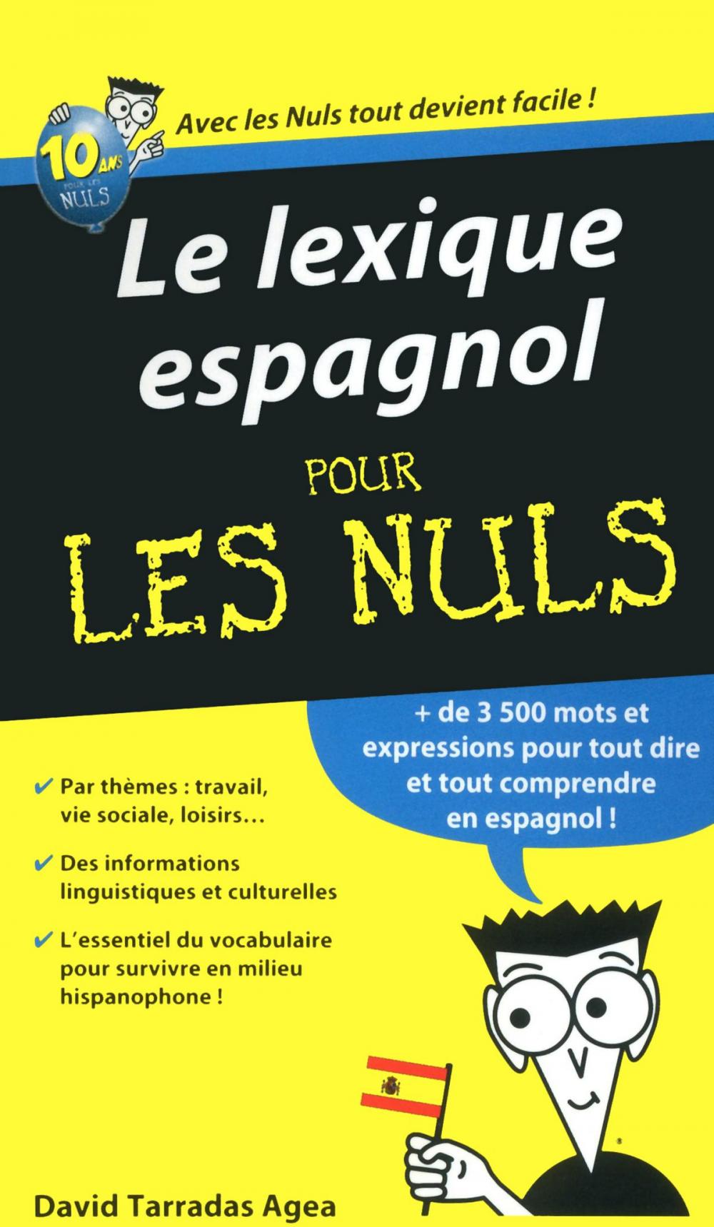 Big bigCover of Le lexique espagnol Pour les Nuls