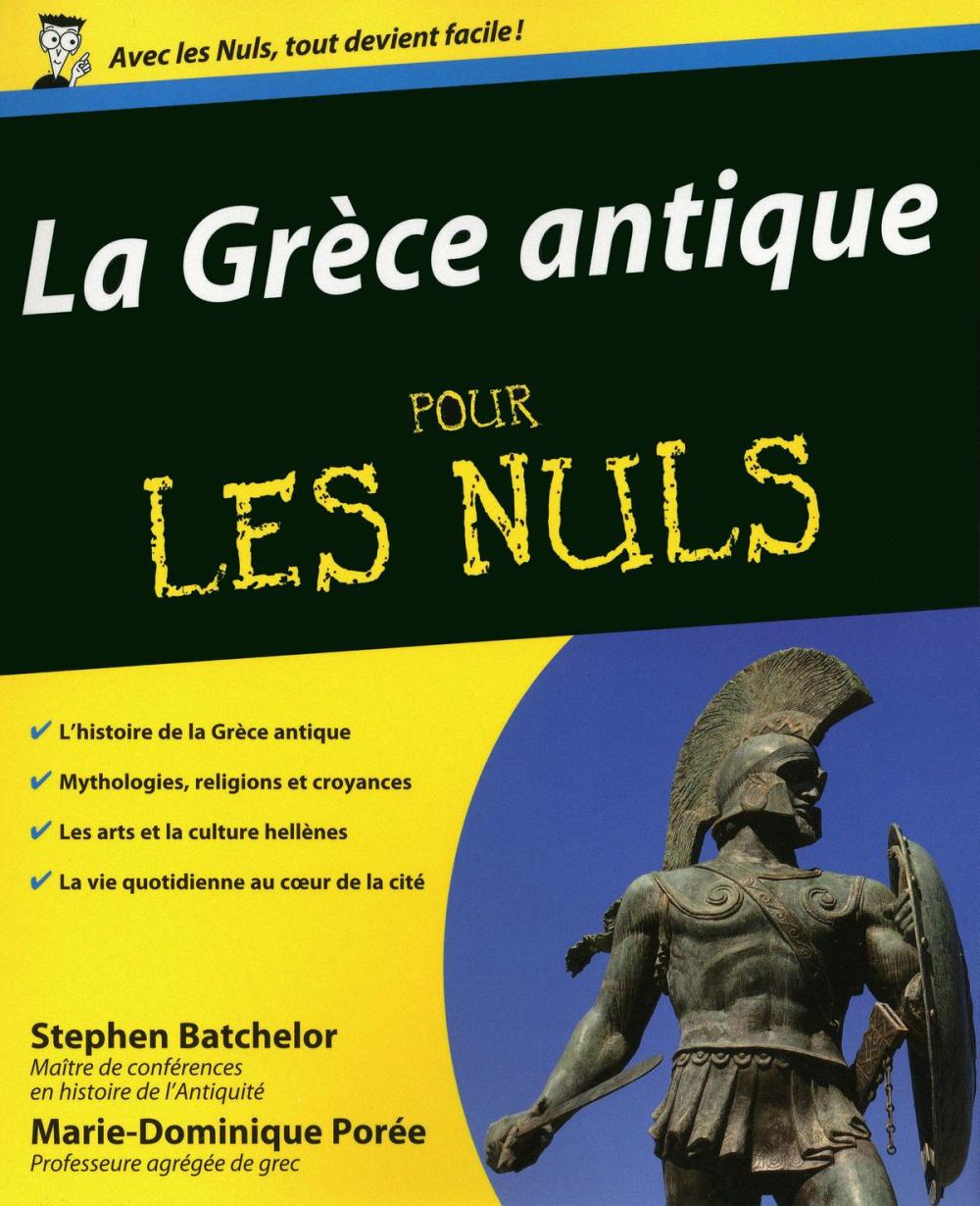 Big bigCover of La Grèce antique pour les Nuls