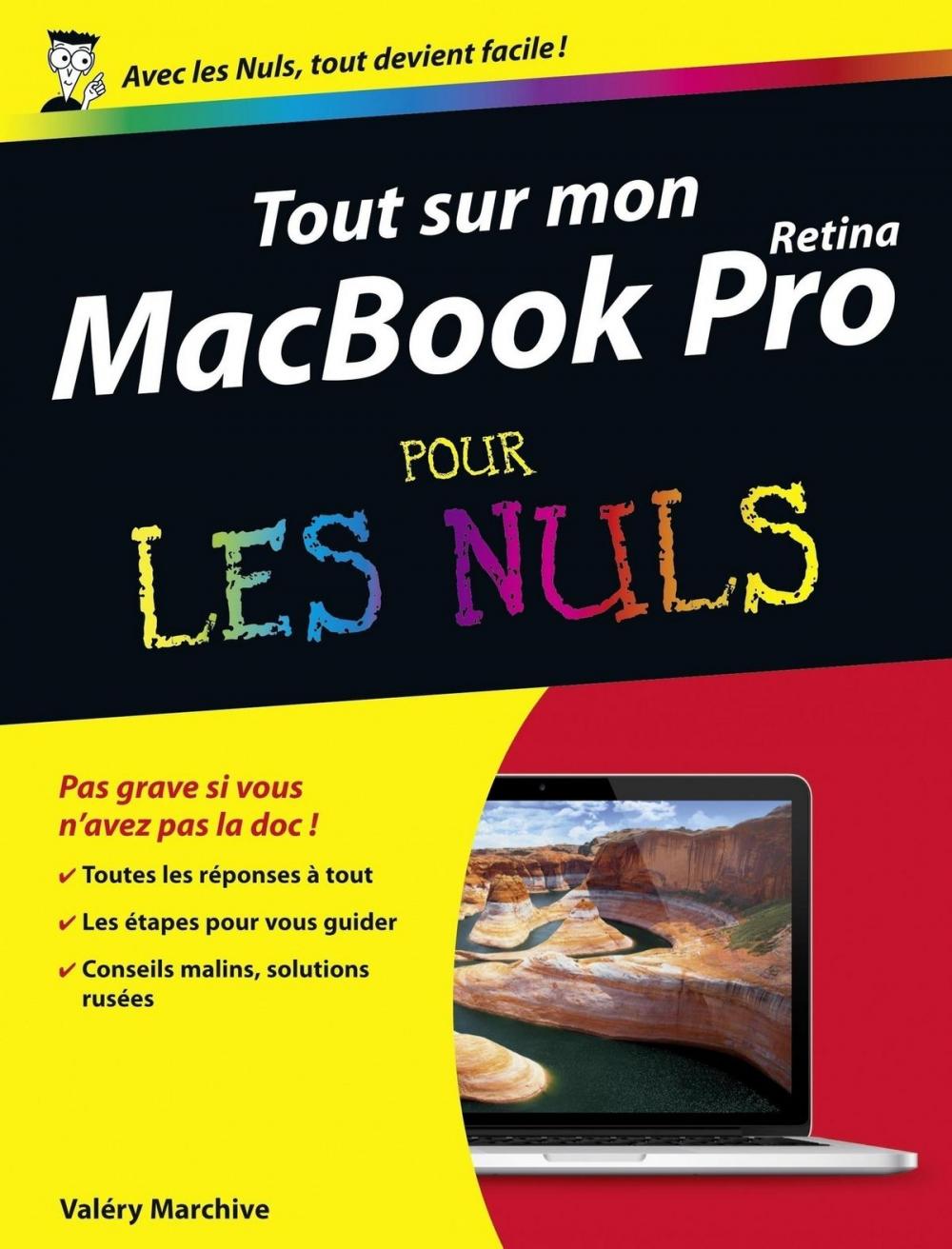 Big bigCover of Tout sur mon MacBook Pro Retina Pour les Nuls