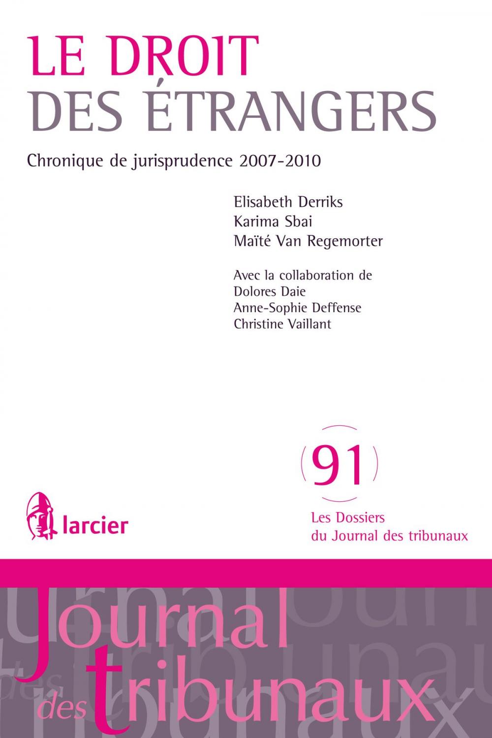 Big bigCover of Droit des étrangers