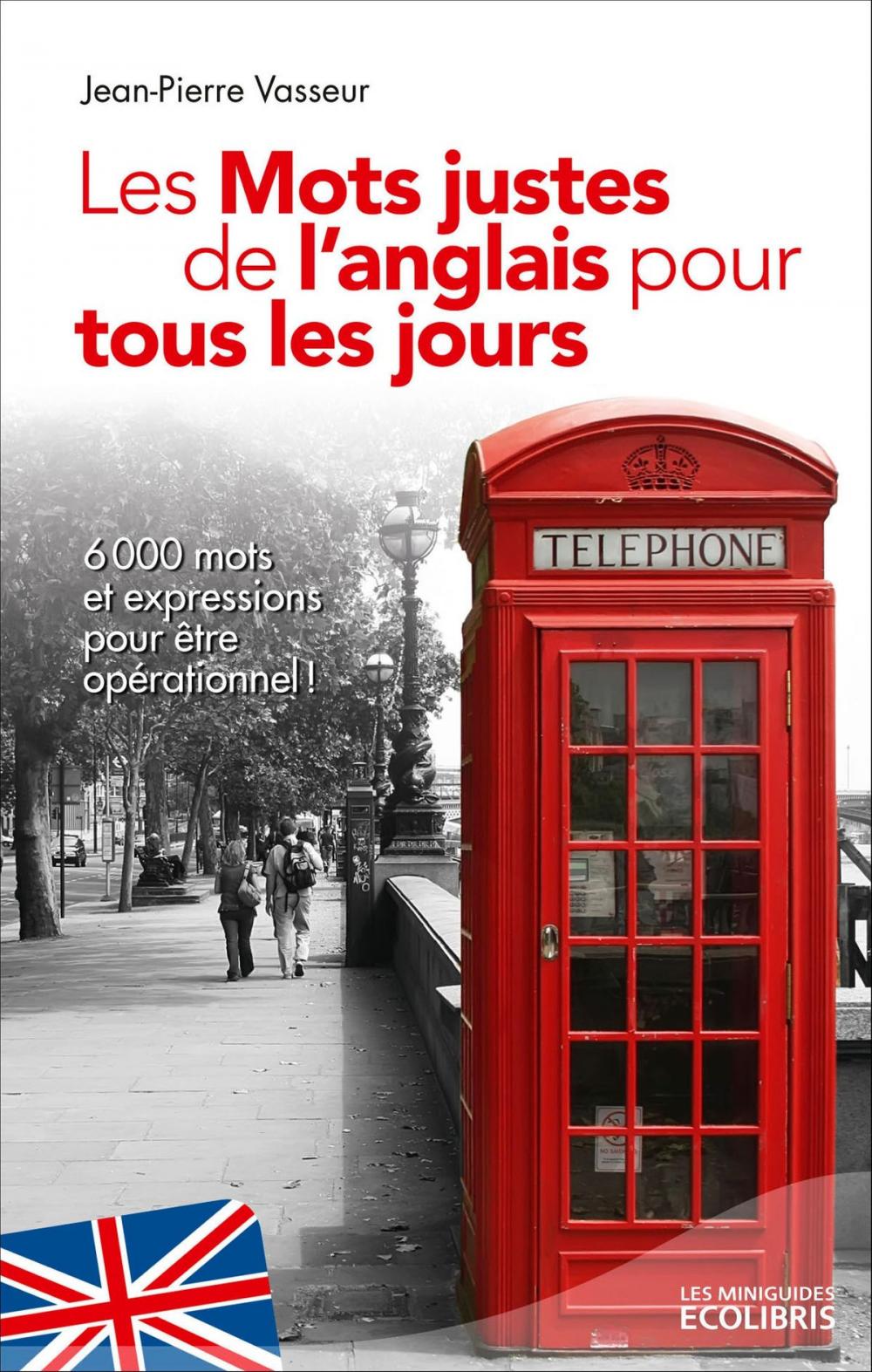 Big bigCover of Les mots justes de l'anglais pour tous les jours (éd. 2013)