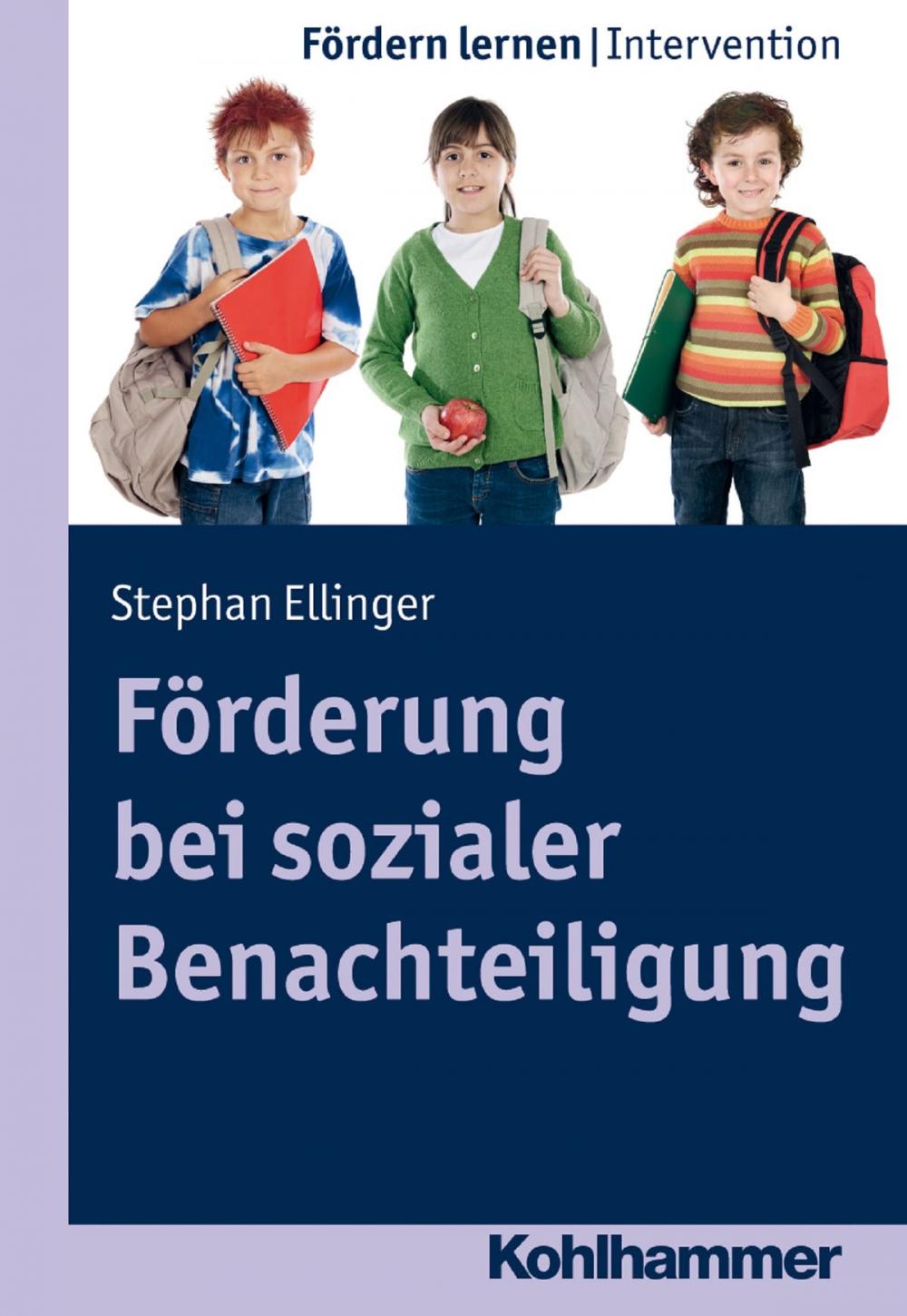 Big bigCover of Förderung bei sozialer Benachteiligung