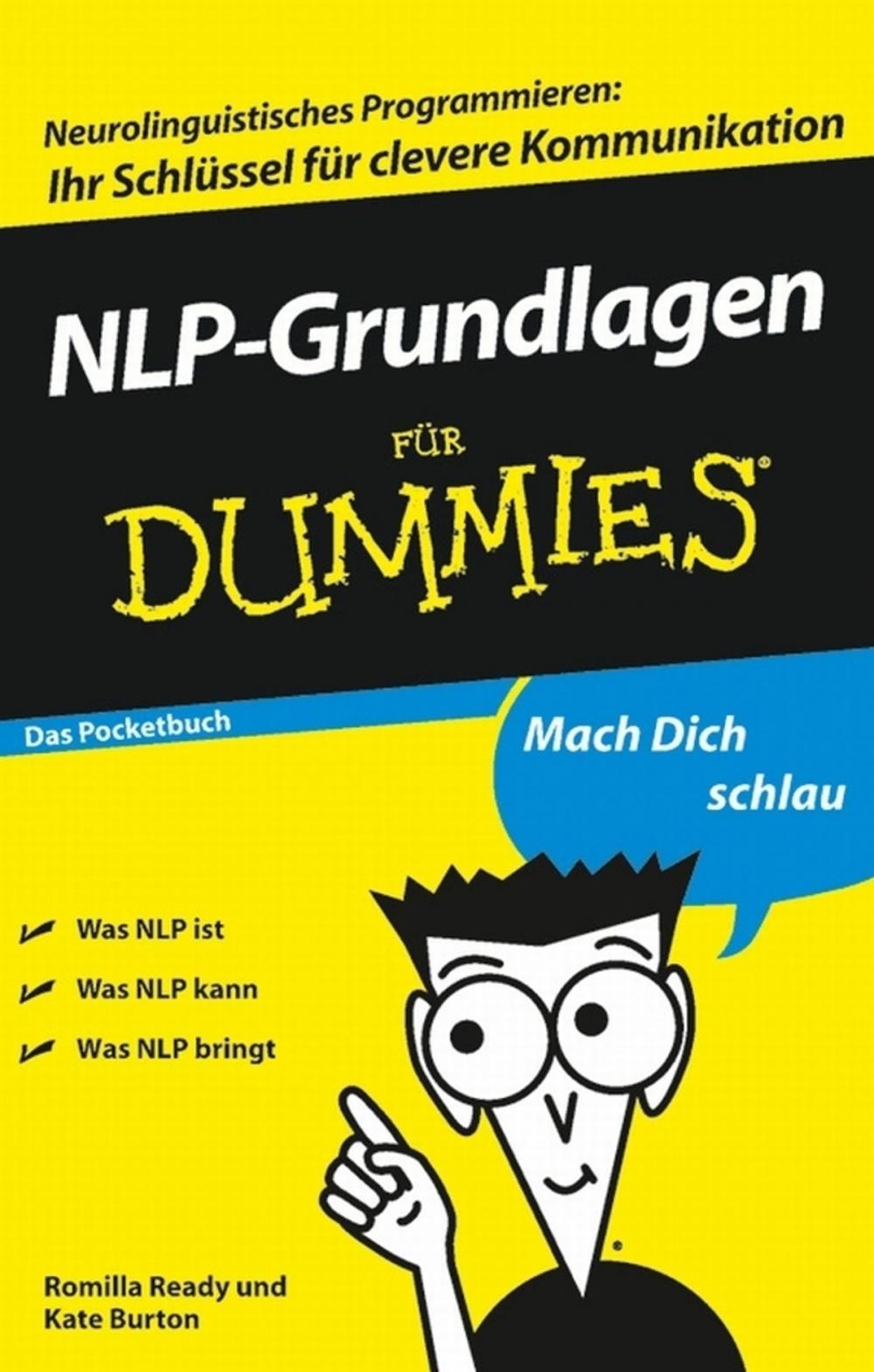 Big bigCover of NLP-Grundlagen für Dummies Das Pocketbuch