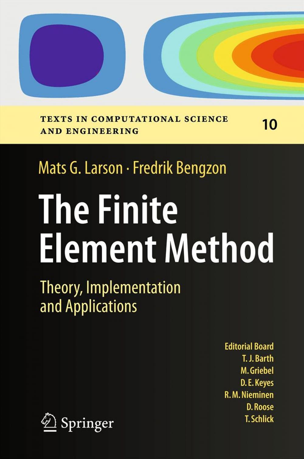 Big bigCover of The Finite Element Method: Theory, Implementation, and Applications