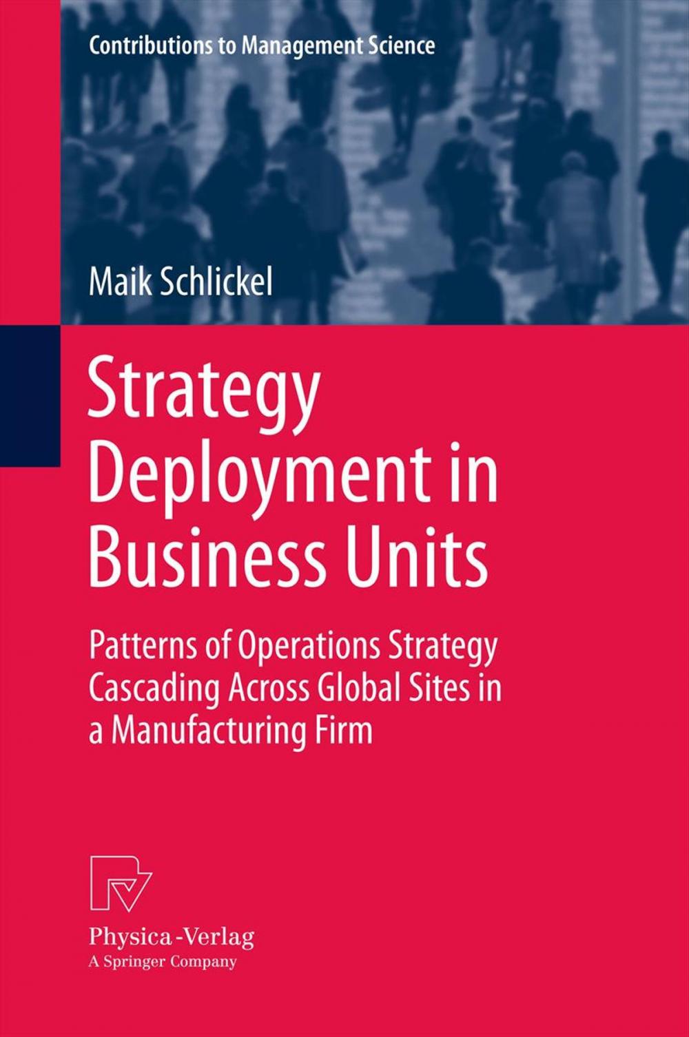 Big bigCover of Strategy Deployment in Business Units