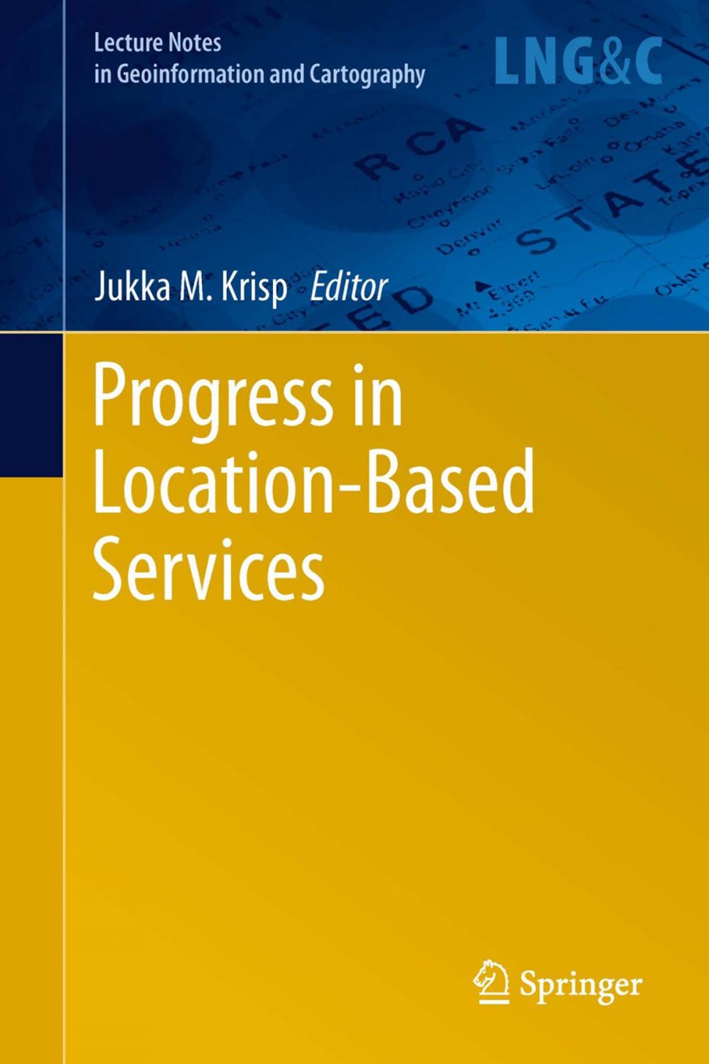 Big bigCover of Progress in Location-Based Services