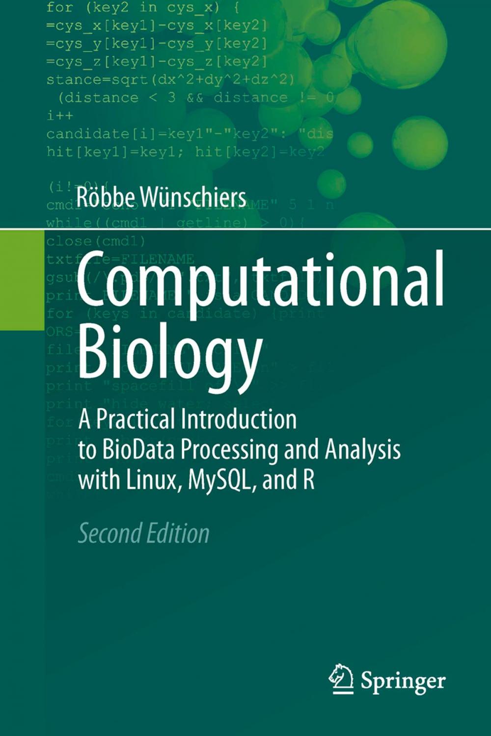 Big bigCover of Computational Biology