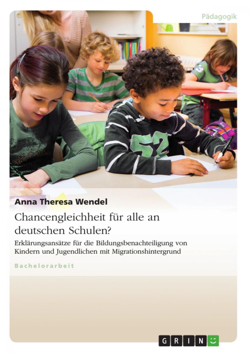 Big bigCover of Chancengleichheit für alle an deutschen Schulen?