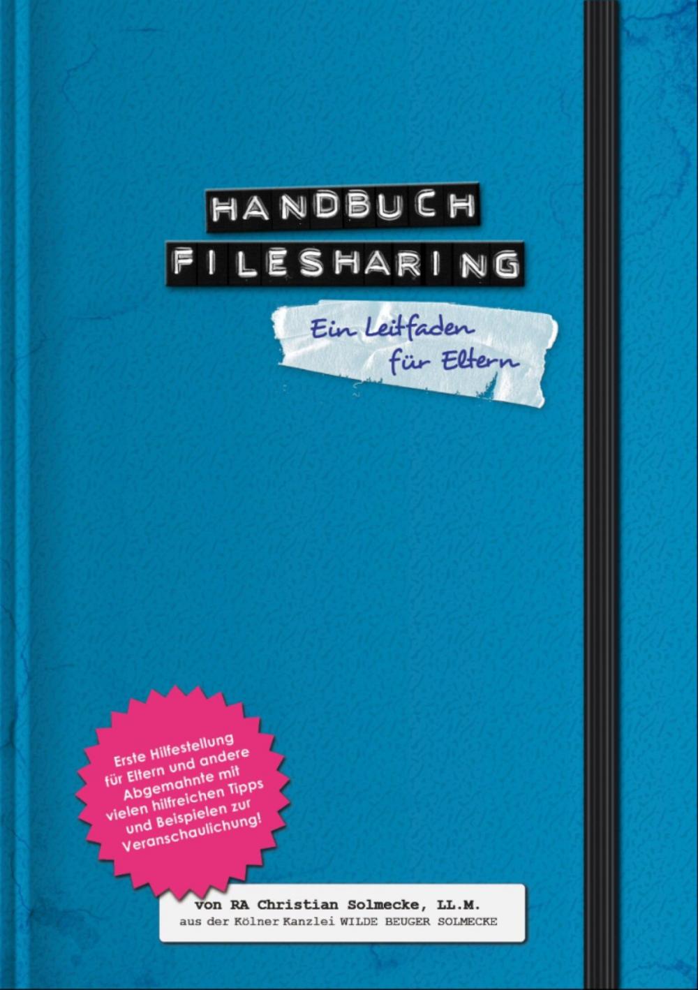 Big bigCover of Handbuch Filesharing Abmahnung