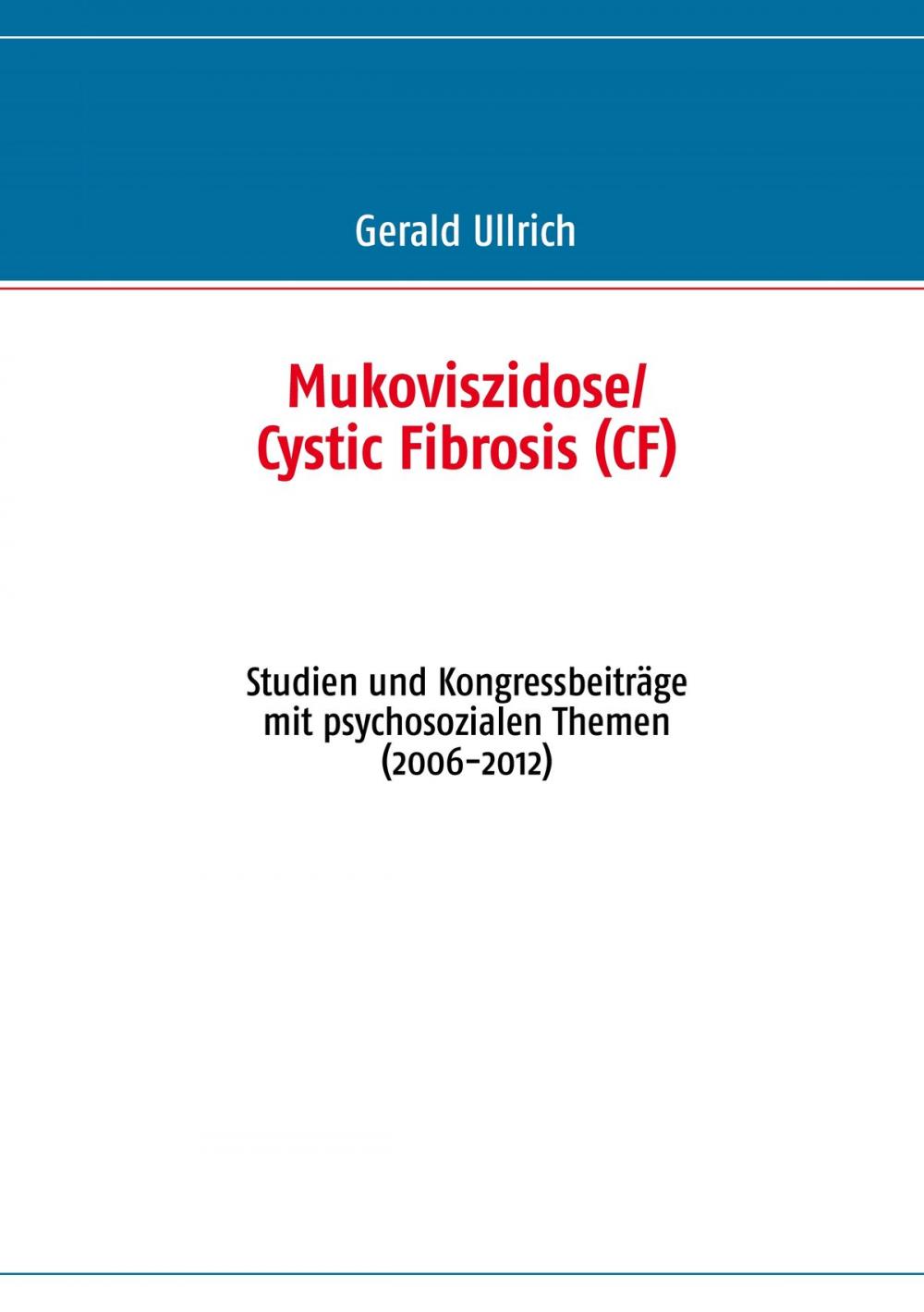 Big bigCover of Mukoviszidose/ Cystic Fibrosis (CF)