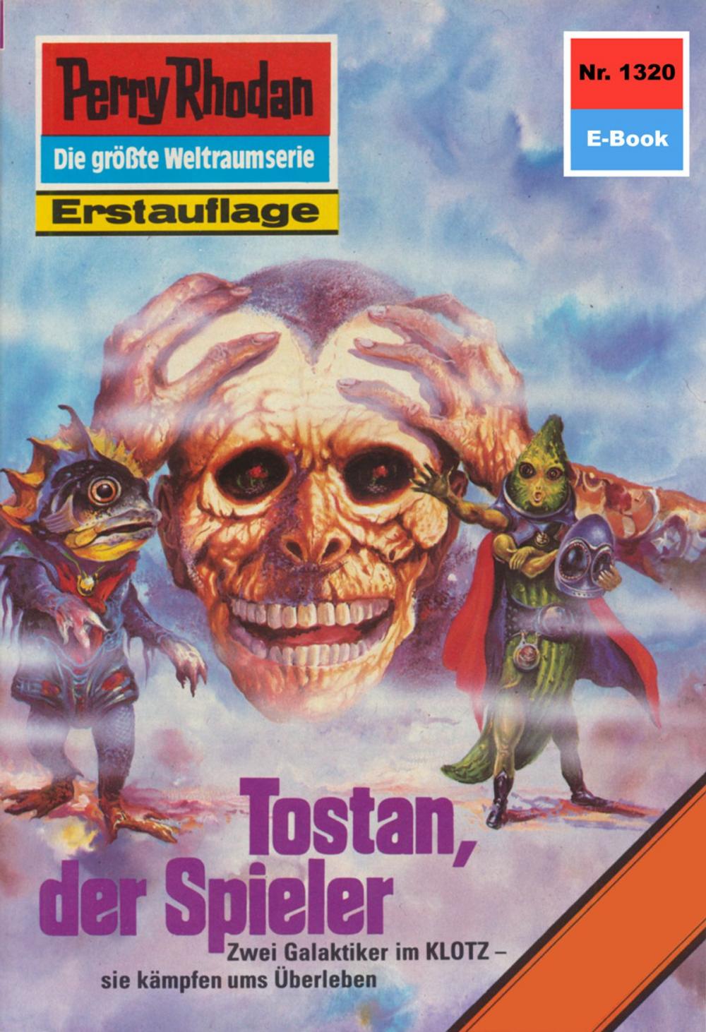 Big bigCover of Perry Rhodan 1320: Tostan, der Spieler