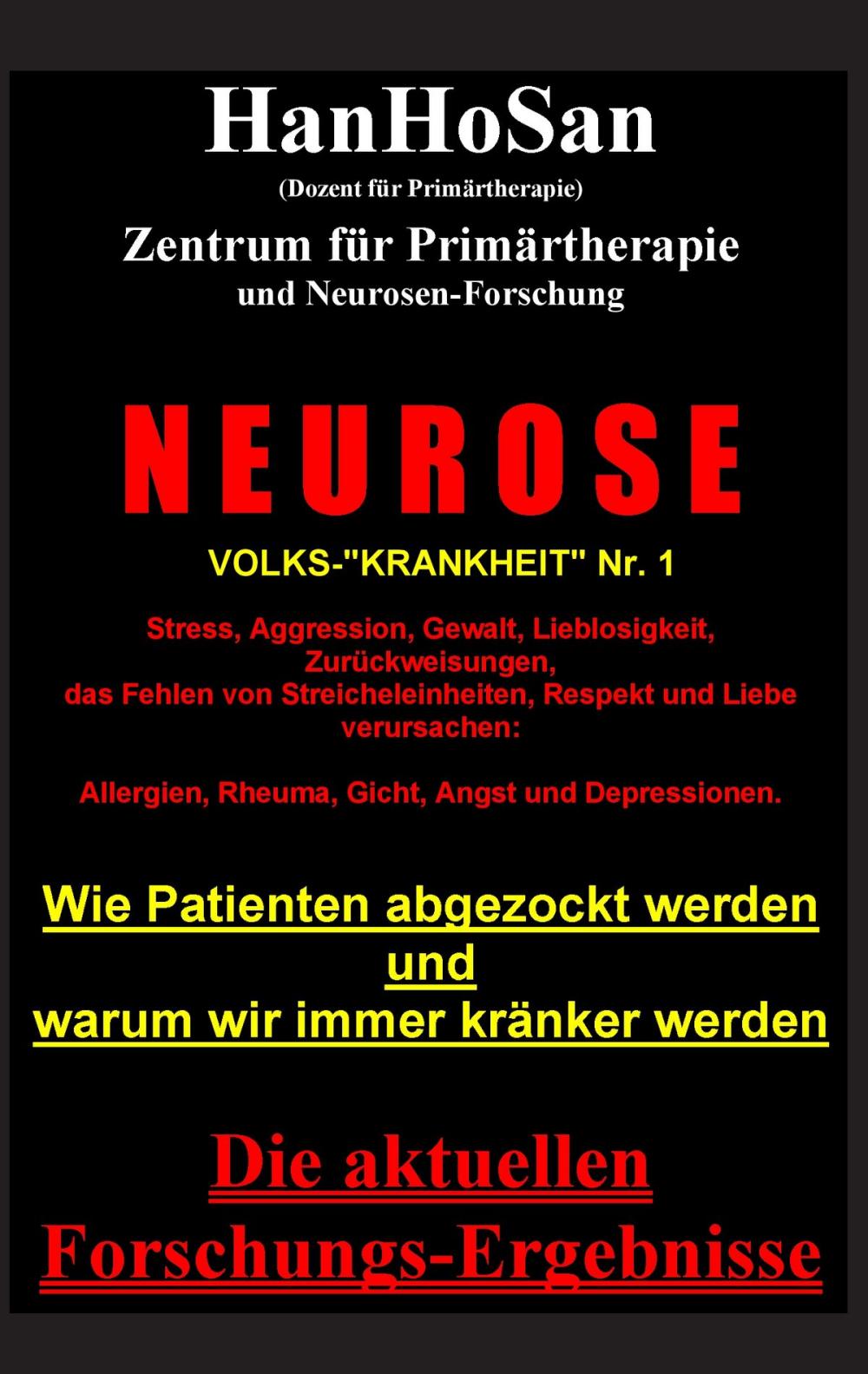 Big bigCover of Neurose. Volks-"krankheit" Nr. 1