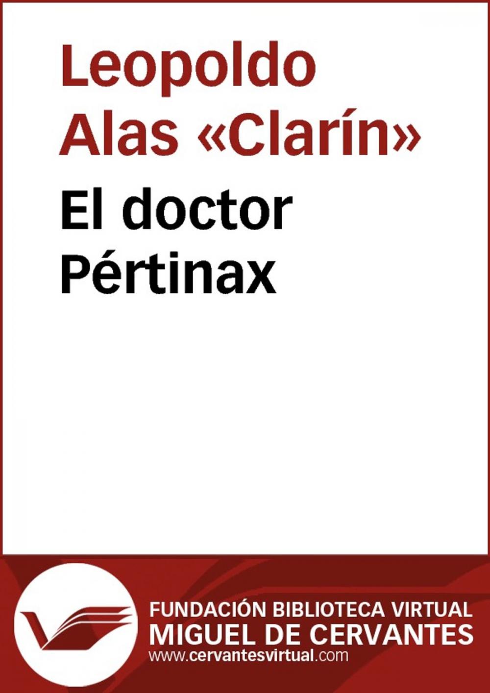 Big bigCover of El doctor Pértinax