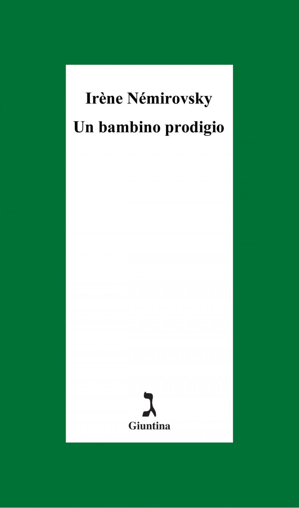 Big bigCover of Un bambino prodigio