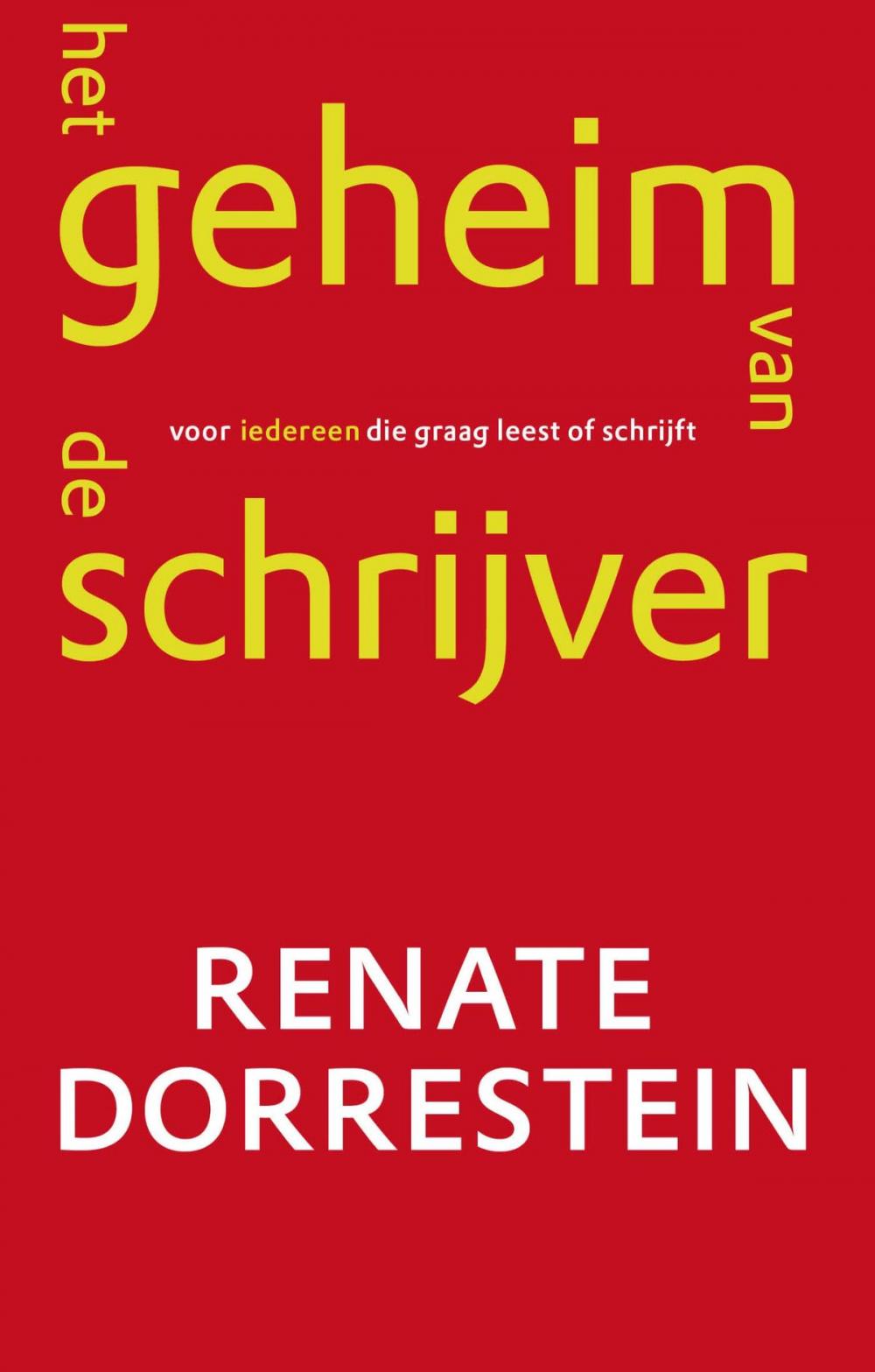 Big bigCover of Het geheim van de schrijver