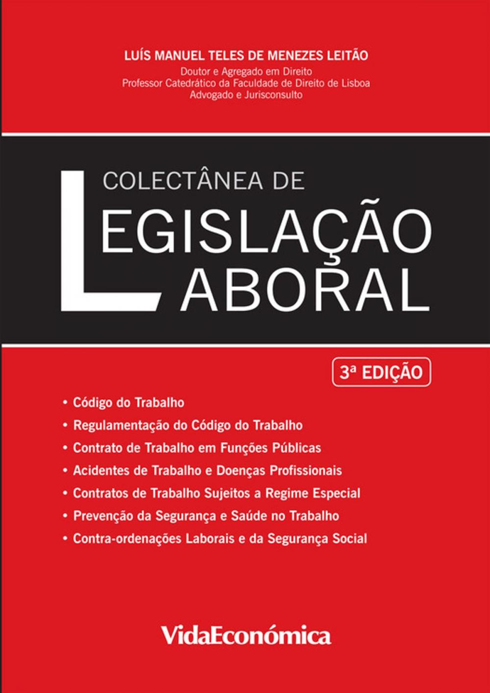 Big bigCover of Colectânea de Legislação Laboral