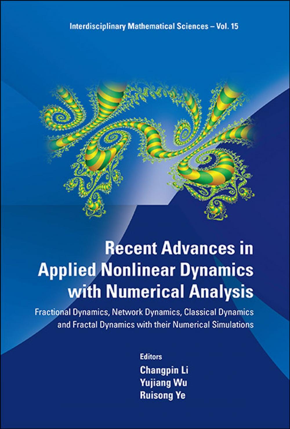 Big bigCover of Recent Advances in Applied Nonlinear Dynamics with Numerical Analysis