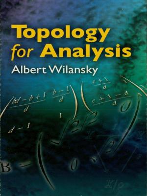Cover of the book Topology for Analysis by James Daley