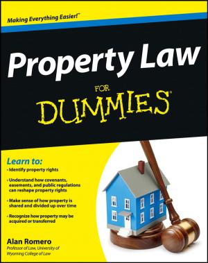 Cover of the book Property Law For Dummies by Jessica Brody