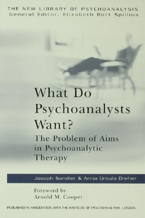 Cover of the book What Do Psychoanalysts Want? by Kawanishi