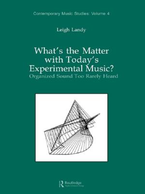 Cover of the book What's the Matter with Today's Experimental Music? by Gadi BenEzer