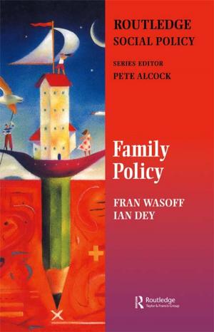 Cover of the book Family Policy by Ivan Strenski