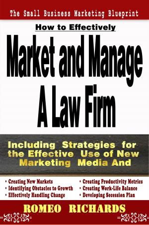 Cover of the book How to Effectively Market and Manage a Law Firm by Bojana Claire Stojanović