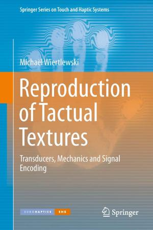 Book cover of Reproduction of Tactual Textures