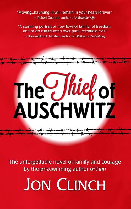 Cover of the book The Thief of Auschwitz by Jon Clinch, unmediated ink