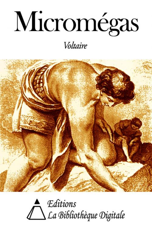 Cover of the book Micromégas by Voltaire, Editions la Bibliothèque Digitale