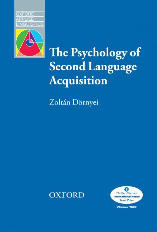 Cover of the book The Psychology of Second Language Acquisition - Oxford Applied Linguistics by Zoltan Dornyei, Oxford University Press