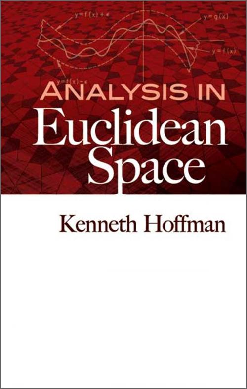 Cover of the book Analysis in Euclidean Space by Kenneth Hoffman, Dover Publications