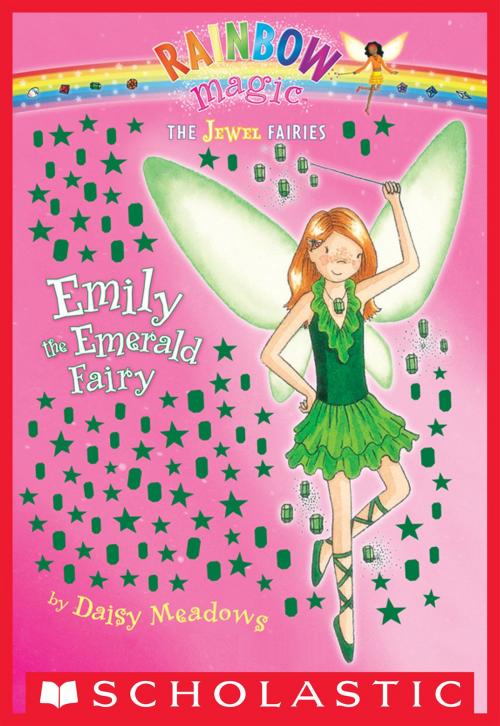 Cover of the book Jewel Fairies #3: Emily the Emerald Fairy by Daisy Meadows, Scholastic Inc.