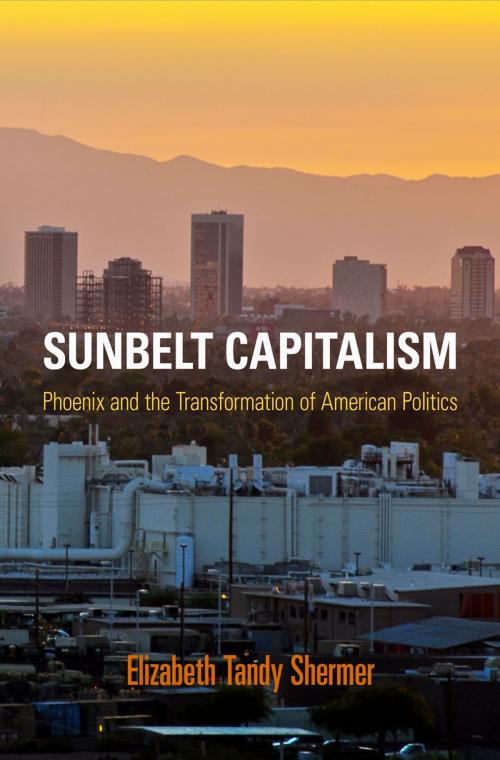 Cover of the book Sunbelt Capitalism by Elizabeth Tandy Shermer, University of Pennsylvania Press, Inc.