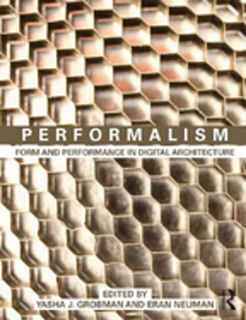 Cover of the book Performalism by , Taylor and Francis