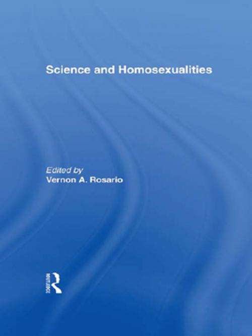 Cover of the book Science and Homosexualities by , Taylor and Francis