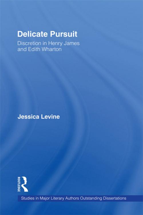 Cover of the book Delicate Pursuit by Jessica Levine, Taylor and Francis