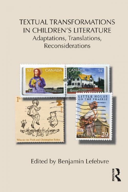 Cover of the book Textual Transformations in Children's Literature by , Taylor and Francis