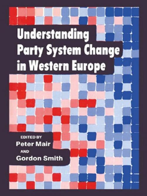 Cover of the book Understanding Party System Change in Western Europe by Peter Mair, Gordon Smith, Taylor and Francis