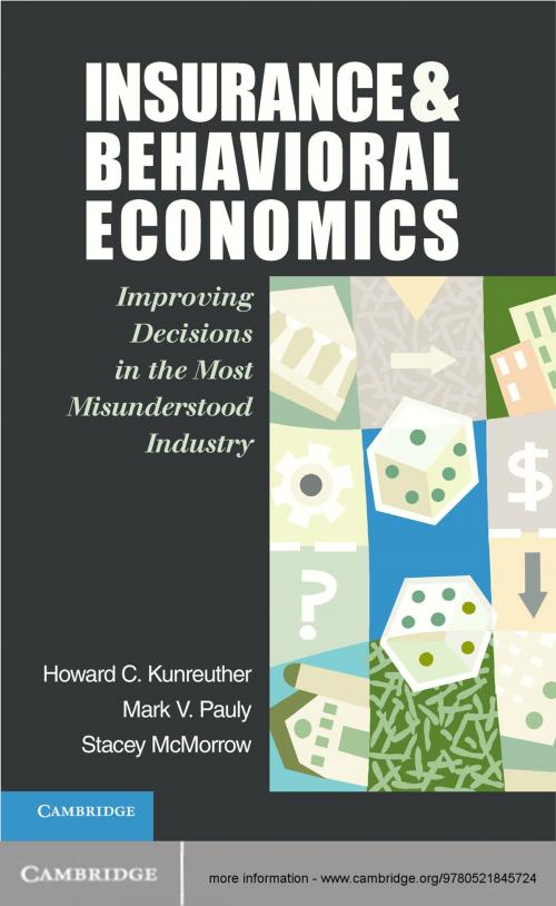 Cover of the book Insurance and Behavioral Economics by Professor Howard C. Kunreuther, Professor Mark V. Pauly, Dr Stacey McMorrow, Cambridge University Press