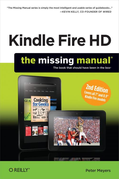 Cover of the book Kindle Fire HD: The Missing Manual by Peter Meyers, O'Reilly Media