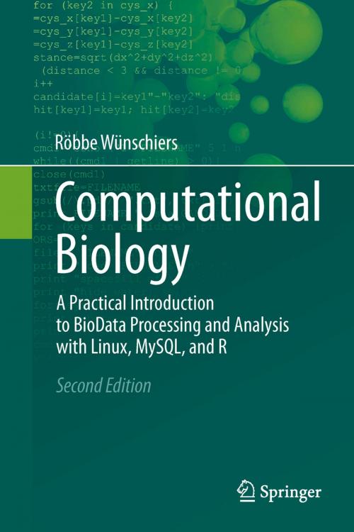 Cover of the book Computational Biology by Röbbe Wünschiers, Springer Berlin Heidelberg