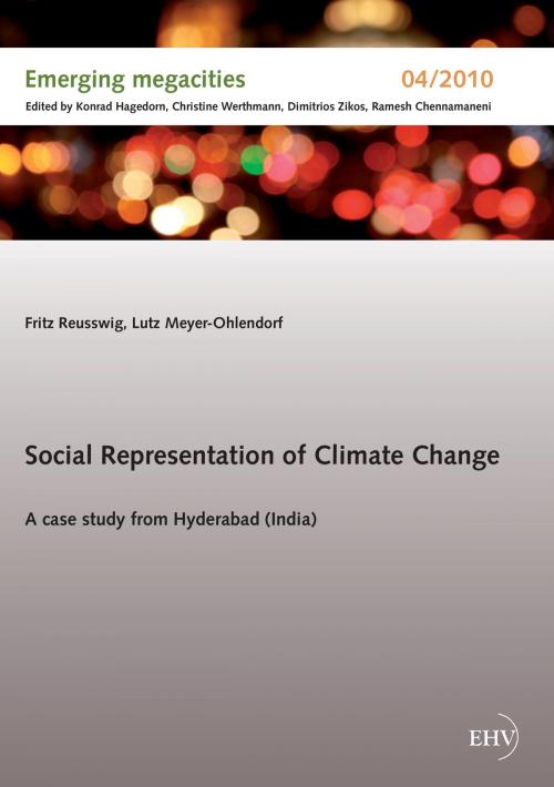 Cover of the book Social Representation of Climate Change by Fritz Reusswig, Lutz Meyer-Ohlendorf, Europäischer Hochschulverlag