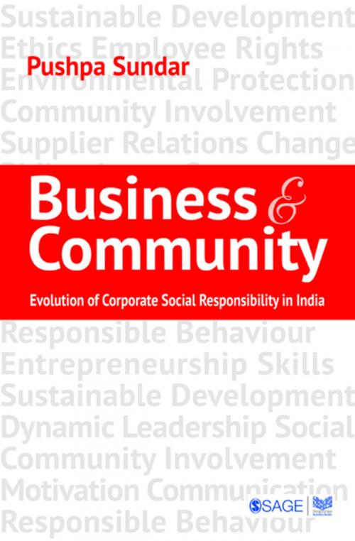 Cover of the book Business and Community by Pushpa Sundar, SAGE Publications